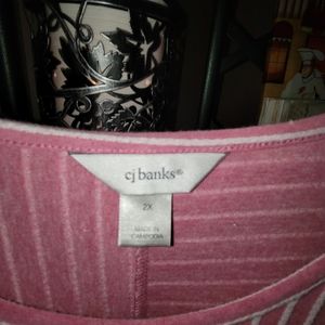 CJ Banks shirt/blouse